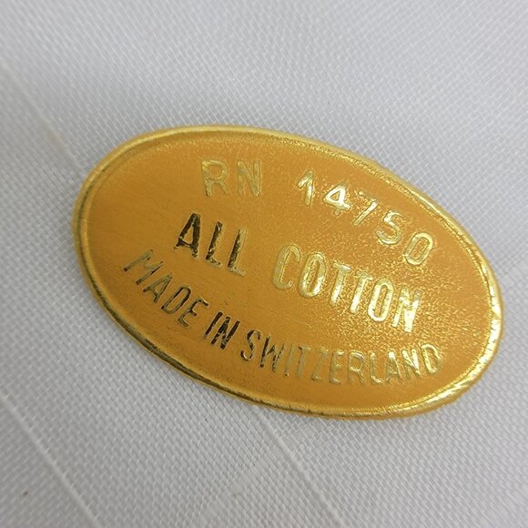 Vintage UNUSED NEW‎ Cotton Hankie Swiss Embroidered Yellow Floral Flowers - Picture 4 of 7